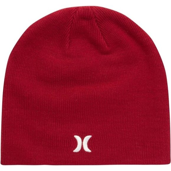 NWT Hurley Icon Classic beanie Size‎ OS Color Red - Picture 1 of 7